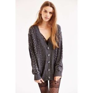 Olive & Oak Elbow Patch Cardigan